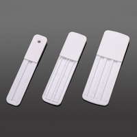 Casete de prueba rápida personalizable OEM en el sitio Cassette de plástico vacío PS en blanco para tira de prueba rápida