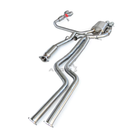Tuyaux d'échappement Catback en acier inoxydable 304 de haute qualité avec silencieux à valve pour BMW 535i 3.0T N54 E60 2003-2009 pour améliorer la puissance à haut régime