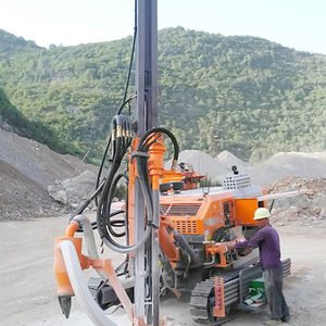 Foreuse rotative à percussion portable sur chenilles APCOM ZEGA D535T, moteur diesel, largement utilisée dans les carrières - Product Image 2