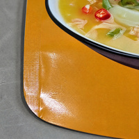 Sachet personnalisé imprimé de qualité alimentaire pour base de soupe, idéal pour l'emballage d'assaisonnement de soupe au bœuf et de soupe acide