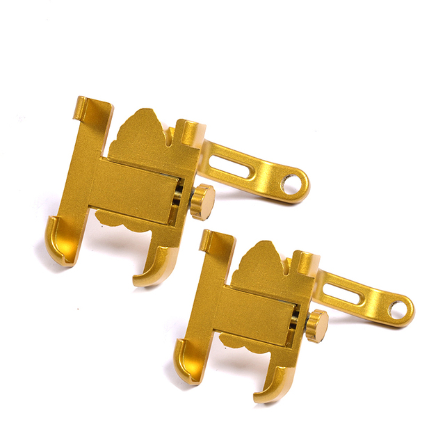 Mosaike ZJ200-1 Used Aluminum Alloy Bike Mobile Phone Holder Fixed 9x8x6.5CM Single Color for Retrofit/Upgrade