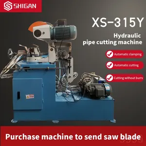 Shigan MC-315Y Hydraulic Iron Pipe Cutting Machine Adjustable Cutting Angle