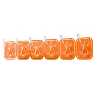 Crochets adhésifs 6-en-1 personnalisables sans perçage, sans trace, pour portes et murs – Cintres magiques sans trace pour robes