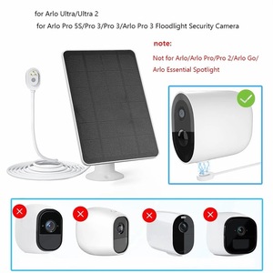 Panel de carga solar de rotación de 4W y 360 ° de 5V para monitoreo de seguridad de <span class=keywords><strong>cámara</strong></span> <span class=keywords><strong>Arlo</strong></span> Pro 4/Ultra 2/Pro 3/Ultra/Pro5S - Product Image 4