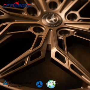 Cerchi in Lega Forgiati CF 5x114.3 Finitura Bronzo Nuovi per SF90 Spider 296 GTB GTS 812 Competizione 12Cilindri SP3 20/25mm 21 Pollici - Product Image 3