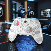 Control de Juego Aolion K10 para Switch2 con Botones Mecánicos de Activación con una Sola Tecla, Sensor de Movimiento, Vibración y Botón Turbo de Disparo Rápido