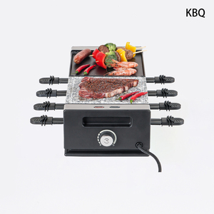 Gril de table électrique 1200W pour <span class=keywords><strong>8</strong></span> <span class=keywords><strong>personnes</strong></span> Ensemble de <span class=keywords><strong>8</strong></span> spatules à <span class=keywords><strong>8</strong></span> casseroles pour usage domestique et hôtelier - Product Image 6