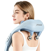 Masseur pour le cou et les épaules avec modes de tapotement et de pétrissage, oreiller de massage Shiatsu à percussion