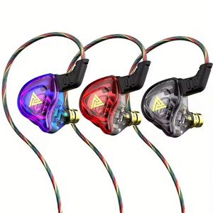 หูฟัง QKZ AK6 Audifonos 1DD ไดนามิกแบบมีสาย HIFI เสียงเบสหนัก 3.5 มม. หูฟังแบบเสียบในหู สำหรับออกกำลังกาย ตัดเสียงรบกวน - Product Image 1