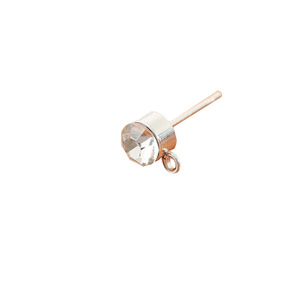 Pendientes con Forma de Coche con Pedrería, Colgante de Oro Blanco K con Engaste de Bisel, Accesorios de Joyería para Uso Diario - Product Image 5