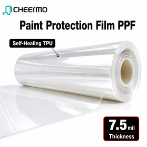 Película Protectora de Pintura TPU Autoadhesiva de 7.5mil, Transparente, Antiarañazos, para Carrocería de Automóvil, 1.52*15m - Product Image 4