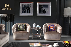 Divano in Velluto Bianco <span class=keywords><strong>Antico</strong></span> Design Italiano, <span class=keywords><strong>Arredamento</strong></span> per Soggiorno, Set di Divani Chesterfield Imbottiti <span class=keywords><strong>con</strong></span> Bottoni - Product Image 4