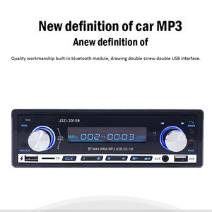 Kits multimedia <span class=keywords><strong>con</strong></span> sintonizador de FM estéreo Control remoto Conexión <span class=keywords><strong>USB</strong></span> MP4 Modelo <span class=keywords><strong>Radio</strong></span> de <span class=keywords><strong>coche</strong></span> <span class=keywords><strong>con</strong></span> reproductor de casete Subwoofer - Product Image 3