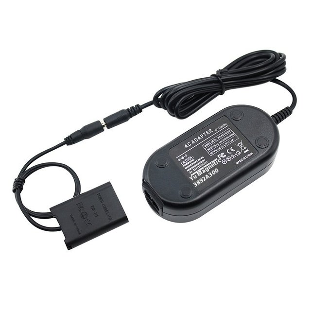 JZR NP-BX1 Camera Power Adapter for Charging ABS Material 4.2V 15W 110-240V Input USB for RX1RM4 Black Card Live Streaming
