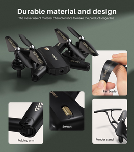 Dron SYMA X800W Plegable con Cámara FPV <span class=keywords><strong>1080P</strong></span>, Quadcopter RC con Retención de Altitud, Modo Sin Cabeza, Arranque con una Tecla, Giros 3D, 2 Baterías - Product Image 6