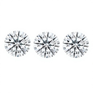 Wholesale Lab Created VVS Clarity 1.5 Carat White D Color 7.5mm Brilliant Cut Loose Moissanite <b>Stones</b> Pass Diamond Tester Color - Product Image 1
