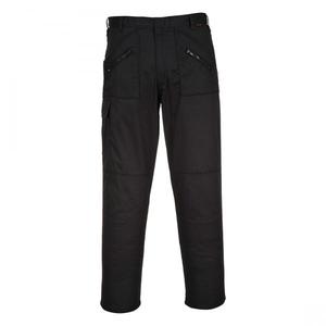 PORTWEST - S887BKT48 Pantalón alto negro de acción-EAN 5036108126750 PANTALONES DE TRABAJO DE RENDIMIENTO - Product Image 1