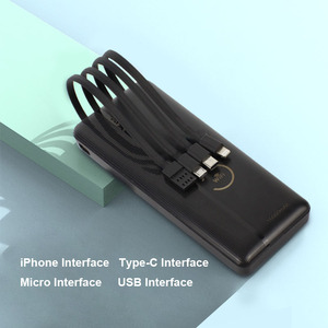 Modem Wifi 300M 4G Lte Modem Sim Powerbank Mobile Noir Portable Wifi 6 Données Illimitées Routeur de Poche Power Bank avec Modem Wifi - Product Image 3