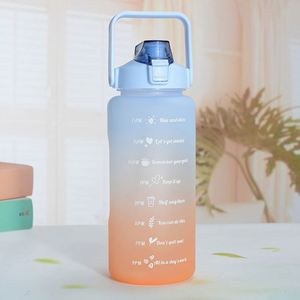 Bouteille d'eau en acier inoxydable verre métal isolée pour sports chauds <span class=keywords><strong>de</strong></span> gymnastique 2L 64Oz 128Oz avec logo personnalisé - Product Image 3
