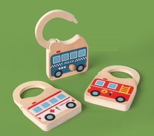 Montessori aprendizaje educativo bebé habilidades motoras finas juguetes sensoriales cerradura y llave juguetes a juego y clasificación - Product Image 4