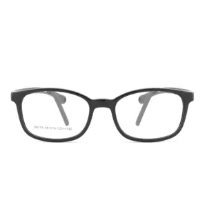 儿童医用硅胶可拆卸无螺丝双色眼镜适合小学生近视