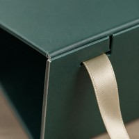 Boîte Cadeau Pliante Magnétique en Satin, Style Tendance, pour Parfums, Vêtements et Cosmétiques, Emballage Pliable en Gros