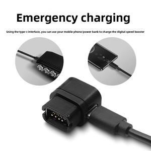 EC300 Mini Charging <b>Cable</b>, EC300 to Type-C Adapter Metal Buckle Connector for 12 Speed Di2 Electronic Groupset - Product Image 2