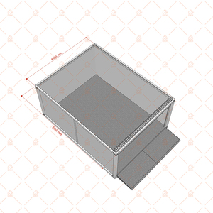 Maison conteneur préfabriquée moderne de 20 pieds, économique et portable, avec structure en acier durable, prête <span class=keywords><strong>à</strong></span> l'emploi pour <span class=keywords><strong>garage</strong></span> - Product Image 4