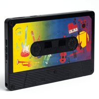 Haut-parleur portable avec lecteur de carte Micro USB/AUX/TF, personnalisable avec logo et autocollant – Idéal comme cadeau promotionnel