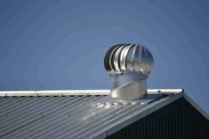 Ventilador de Techo de 800 mm, Ventilador de Techo Natural sin Motor, Ventilador de Ventilación Montado en el Techo, sin Energía, Accionado por el Viento - Product Image 4