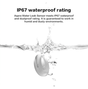 Détecteur de fuite d'eau intelligent 3.0 avec sonde étanche et alarme AppleHome HomeKit pour le contrôle bidirectionnel des détecteurs d'eau haute performance - Product Image 2