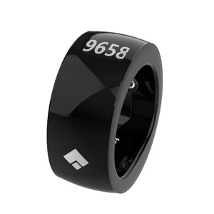 Zikr Ring with <b>Vibration</b> Reminder Smart Tasbeeh Counter App <b>Control</b> Rechargeable Azan Alarm - Product Image 2