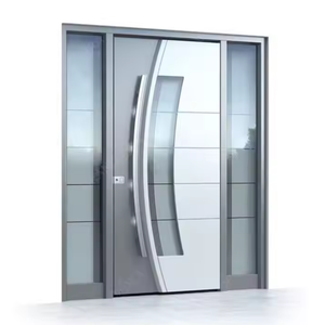 Hiện đại Thiết kế sang trọng Patio cửa kim loại đạn bằng chứng chính bên ngoài phía trước thép an ninh cửa cho ngôi nhà - Product Image 2