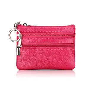 Porte-<span class=keywords><strong>monnaie</strong></span> en cuir pour femmes et hommes, mini portefeuille, pochette à fermeture éclair, petit sac souple, mini sac, porte-<span class=keywords><strong>monnaie</strong></span> mignon pour cadeau <span class=keywords><strong>de</strong></span> Noël - Product Image 1