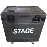 250W Leistungsstarker RGBW Moving Head LED-Scheinwerfer im Flightcase mit DMX512-Steuerung für Dynamische Lichteffekte Bühnenlicht