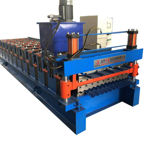 Machine de formage de rouleaux de feuilles, trapez <span class=keywords><strong>saci</strong></span> kalip, panneau de toit métallique entièrement automatique, carrelage émaillé, formage de rouleaux - Product Image 1