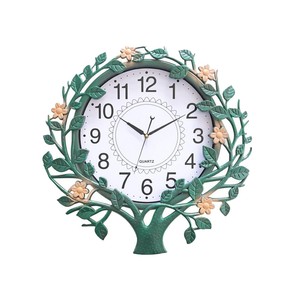 Thạch Anh Hoa Thiết Kế Đồng Hồ Treo Tường Kích Thước Lớn Trang Chủ Trang Trí Mặt Duy Nhất Đồng Hồ Cho Phòng Khách Phong Cách Truyền Thống Kim Hiển Thị - Product Image 5