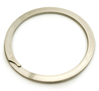 Spiral Retaining Ring Double Layer Plain Finish Metric Size 2.0-1000mm Lispring Multi-industry Fastener