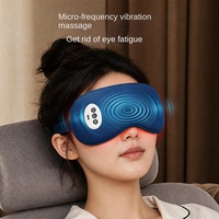 Masque oculaire pliable chaud et froid, soigneusement sélectionné, pour le soin des yeux, avec batterie intégrée et fonction de massage oculaire.