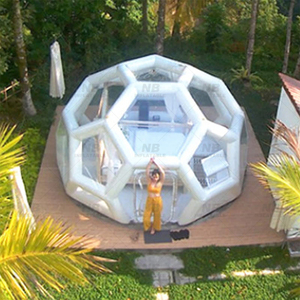 Globo Inflable Grande de Lujo, Carpa Burbuja Transparente de PVC Resistente al Agua y a los Rayos UV con Estructura 201505 In - Product Image 3