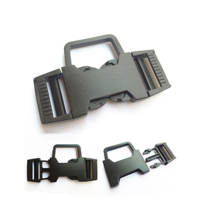 Plastic <b>Buckle</b> 86mm Three Way Adjustable Strap Clamp For Baby Stroller Bag Harness Safety <b>Clip</b> Accessory - Product Image 3
