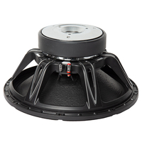 Caisson de basses haute puissance de 18 pouces 1500-3000W 8 Ohm 98dB Sensibilité Araignée en silicone Panier en aluminium moulé sous pression pour stades et arènes