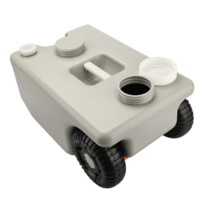 Serbatoio Portatile <span class=keywords><strong>per</strong></span> Acque Reflue Inodore Nero o Grigio <span class=keywords><strong>per</strong></span> <span class=keywords><strong>Camper</strong></span> con Beccuccio di Scarico Rotante - Product Image 1