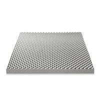 Matelas orthopédique pour améliorer le confort et la qualité du sommeil, matelas en mousse à mémoire de forme en forme de nid d'abeille de 4 pouces, surmatelas en mousse à mémoire de forme