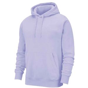 Sudadera con capucha de manga larga para hombre, ropa deportiva masculina de Color sólido, suelta, Casual, con forro polar, nueva moda - Product Image 1