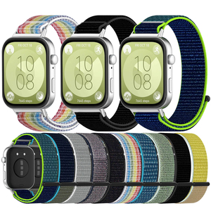 Correa elástica transpirable Upro para Huawei Watch Fit 3, correa de nailon de una pieza, ajustable, de repuesto para reloj inteligente. - Product Image 1