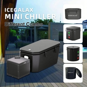 อ่างน้ำแข็งขนาดเล็ก Icegalax สำหรับขายส่ง 0.3Hp 0.5Hp 0.8Hp พร้อมเครื่องทำความเย็นและระบบกรอง - Product Image 6