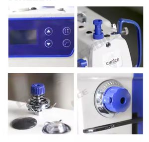 Voll automatische Sicherheits bremse Gummi Sports chuh Obermaterial und Leders ohle Herstellung Nähmaschine - Product Image 4