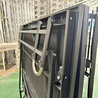 Scène de chorale pliable en alliage d'aluminium avec installation rapide et capacité de charge de 750 kg pour les concerts d'église