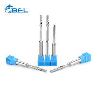 BFL çin katı karbür CNC parmak freze 1 tek flüt freze uçları 8x62mm tek flüt kesme aletleri